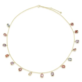 Multicolor Spinel Necklace