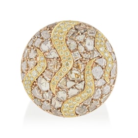 Multicolor Diamond Ring