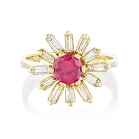Ruby and Diamond Ring