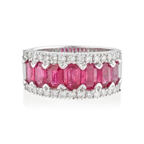 Ruby and Diamond Ring