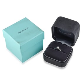 Tiffany & Co. 0.24-Carat Engagement Ring, with Box and Papers