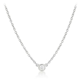 Tiffany & Co. Diamond Solitary Pendant