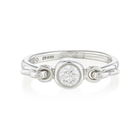 Tiffany & Co. Peretti Diamond Swan Ring