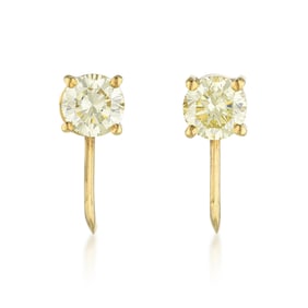Vintage Diamond Earrings