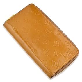 Louis Vuitton Monogram Vernis Zippy Wallet