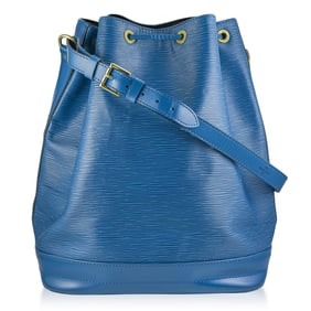 Louis Vuitton Epi Noe Drawstring Shoulder Bag - Toledo Blue