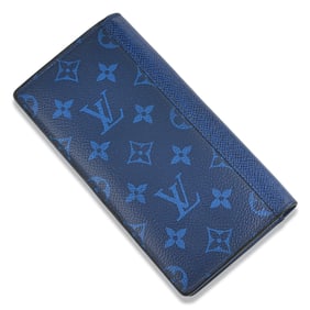 Louis Vuitton Taigarama Portefeuille Brazza Wallet
