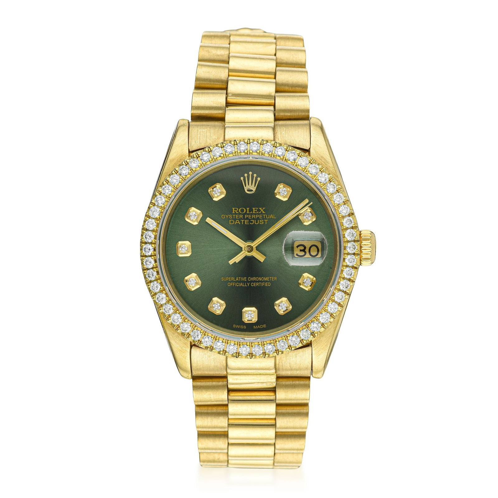 Rolex Datejust in 18K Gold