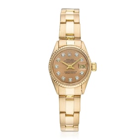 Rolex Datejust Ladies' in 18K Rose Gold