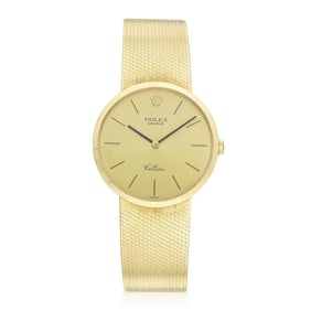 Rolex Cellini Men's Watch in 18K Gold