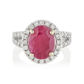 Ruby and Diamond Ring
