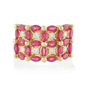 Ruby and Diamond Ring