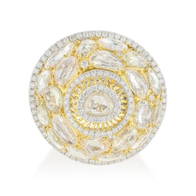 Sapphire and Diamond Ring