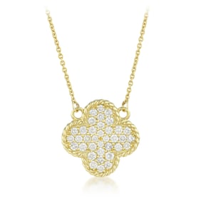 Clover Diamond Necklace