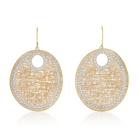Diamond Earrings in 18K Rose Gold
