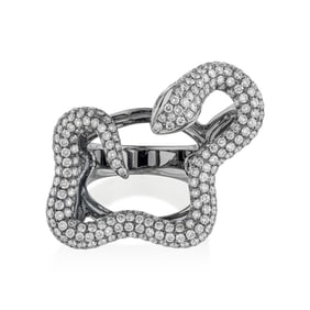 Diamond Snake Ring