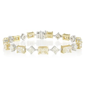 Fancy Color Diamond Bracelet
