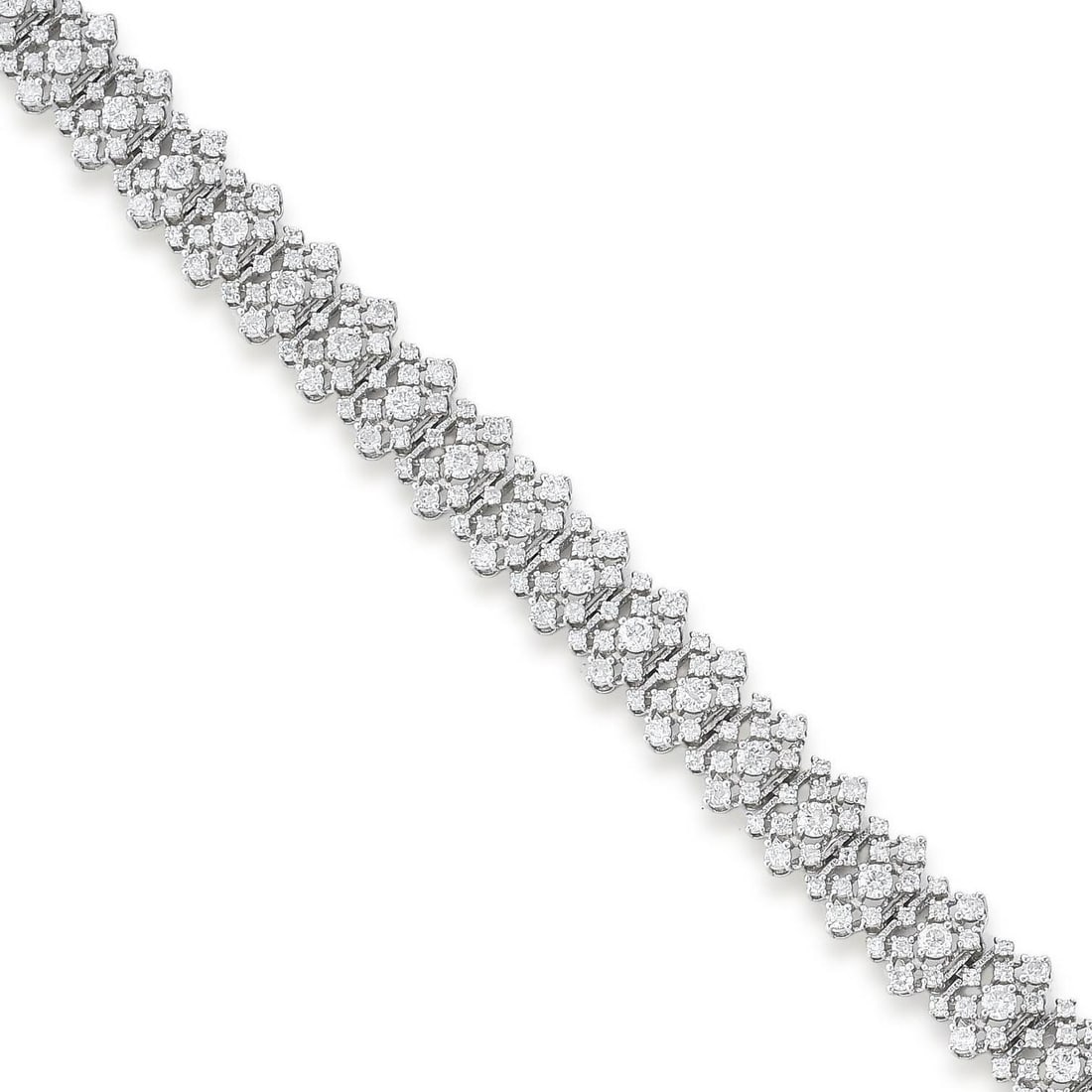 Diamond Openwork Bracelet (1 of 2)