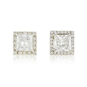 Diamond Stud Earrings