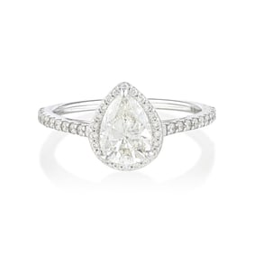 Pear Diamond Ring
