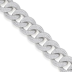 Cuban Link Diamond Bracelet