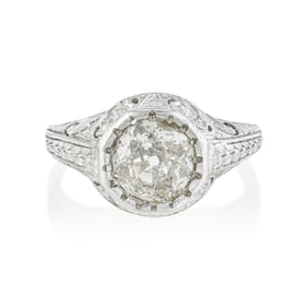 Vintage Old European Cut Diamond Ring
