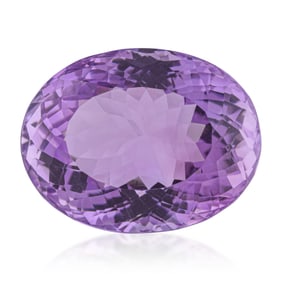 27.75-Carat Oval Amethyst Loose Gemstone
