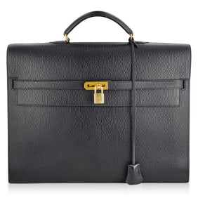Hermes Kelly Depeche 38 Briefcase