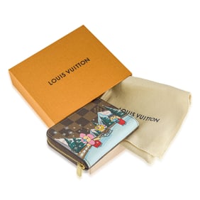 Louis Vuitton Damier Zippy Coin Purse Vivienne Coin Case RFID