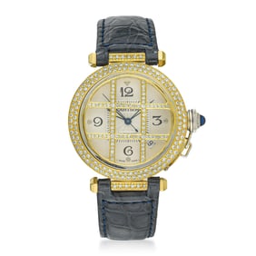 Cartier Pasha In Steel and 18K Gold