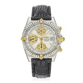 Breitling Chronomat In Steel With Gold Plated Trim