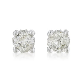 Diamond Stud Earrings
