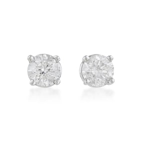 Diamond Stud Earrings