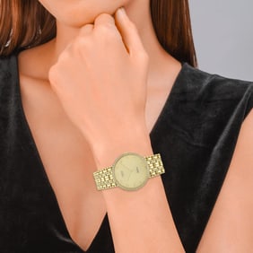 Rolex Cellini in 18K Gold with Diamonds