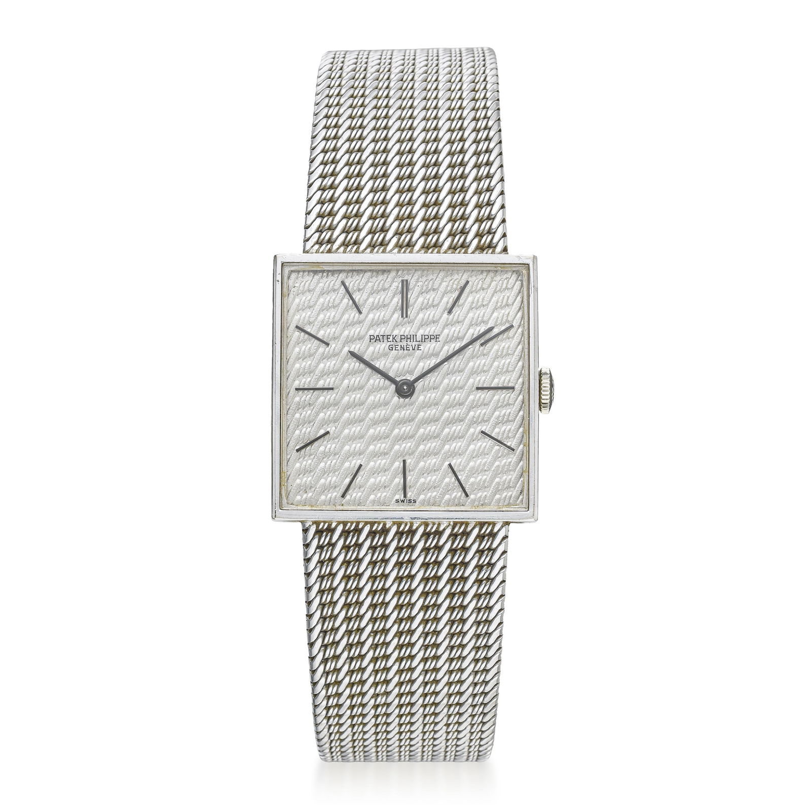 Patek Philippe Men's Dress Watch in 18K White Gold (1 of 3)