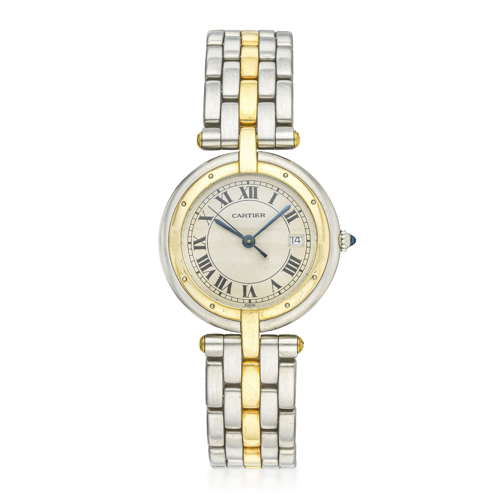 Cartier Vendome in Steel and Gold Plate (1 of 2)