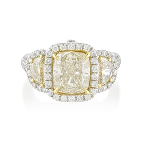 Fancy Yellow Diamond Ring