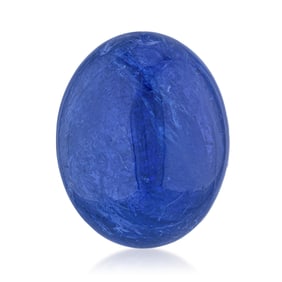 57-Carat Tanzanite Cabochon Loose Gemstone