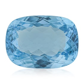 44.45-Carat Blue Topaz Loose Gemstone