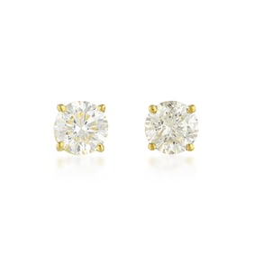 Diamond Stud Earrings