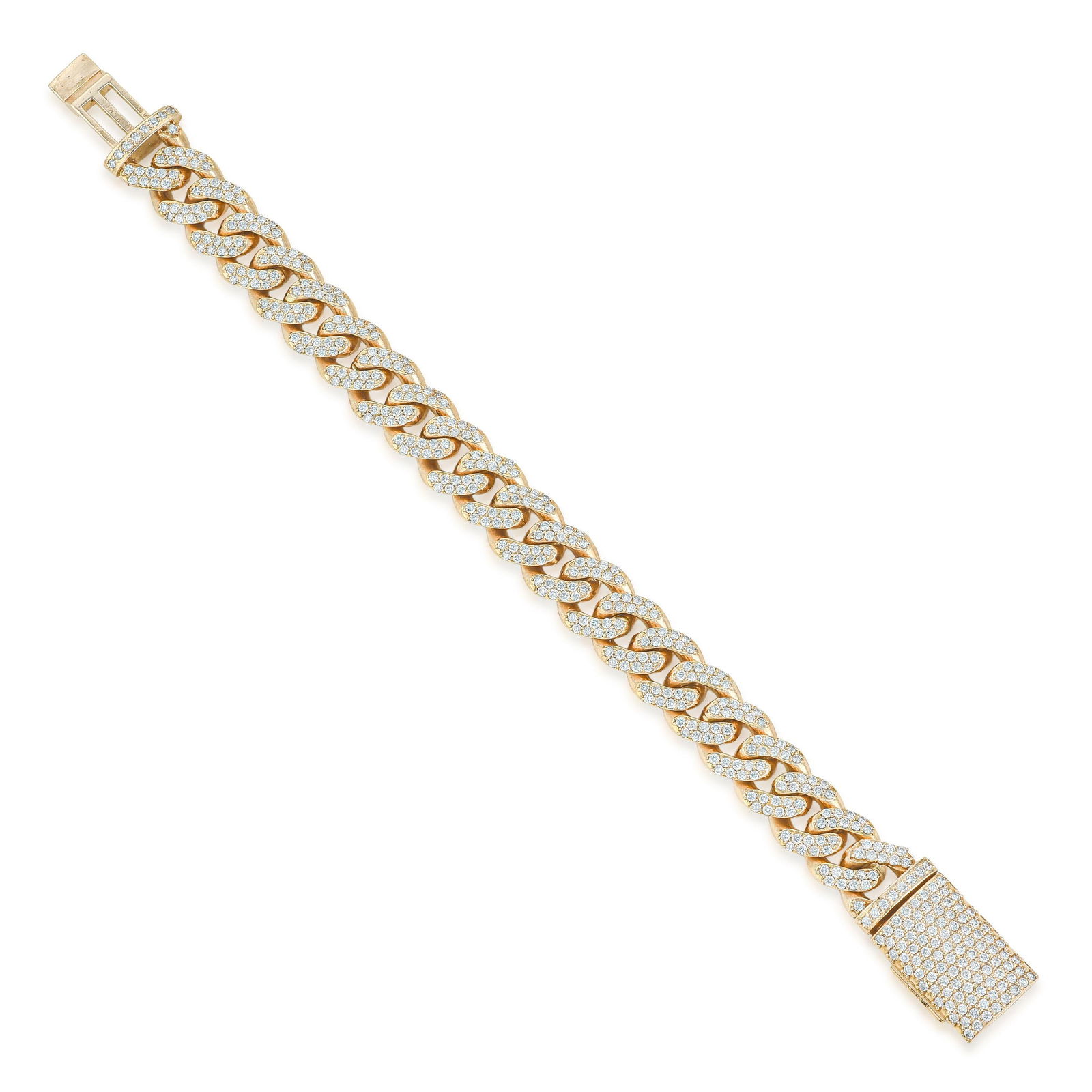 Diamond Cuban Link Bracelet (1 of 2)
