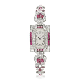 Patek Philippe Art Deco Ladies' Watch in Platinum