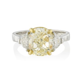Fancy Yellow Diamond Ring