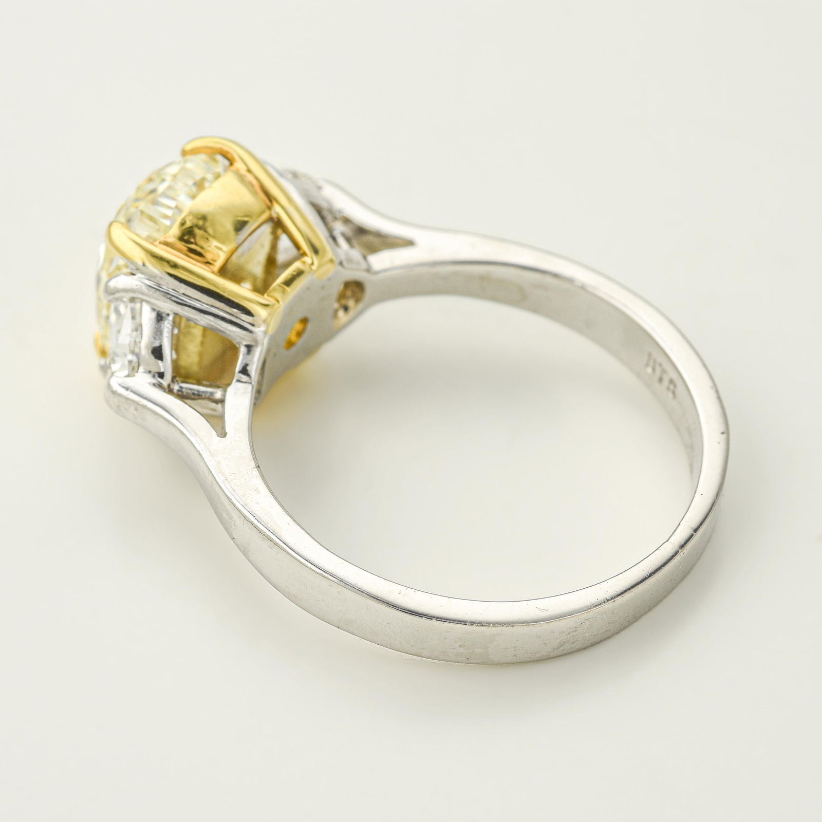 Fancy Yellow Diamond Ring - 2