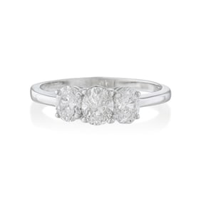 Three Stone Diamond Ring