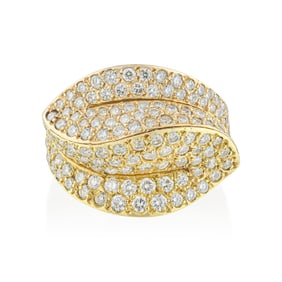 Diamond Pave Statement Ring