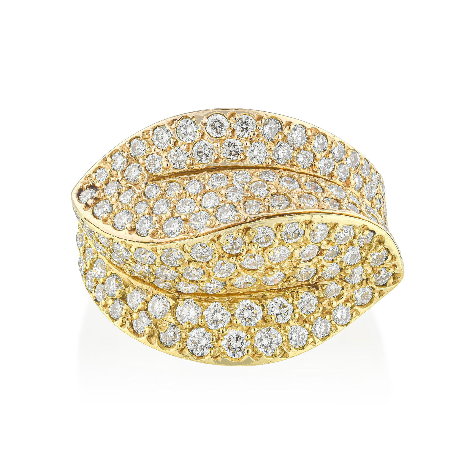 Diamond Pave Statement Ring (1 of 2)