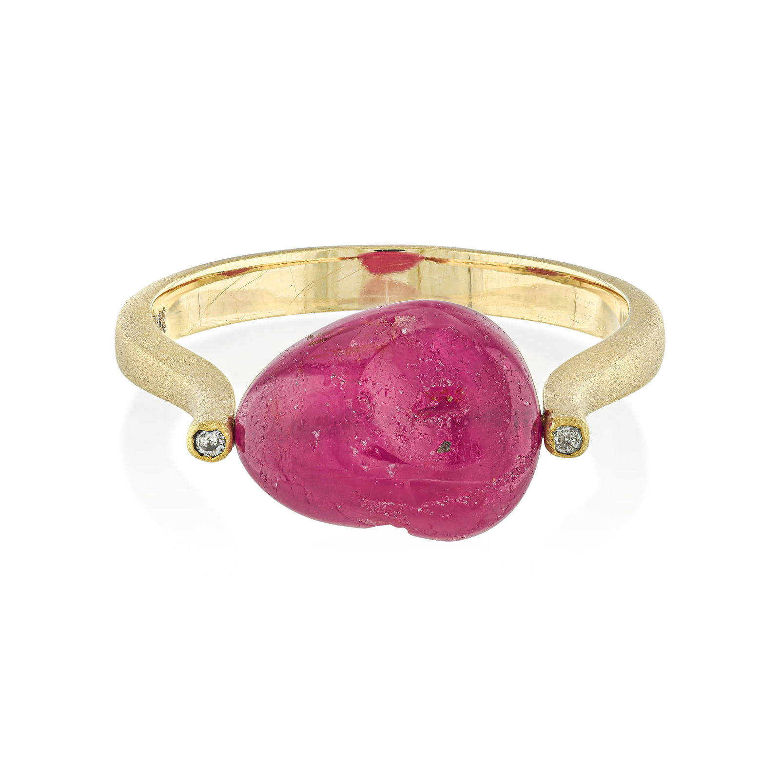 Ruby and Diamond Swivel Ring (1 of 2)