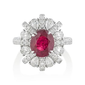 Ruby and Diamond Ring