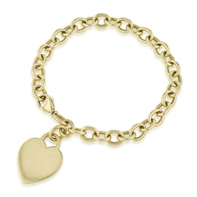 Tiffany & Co. Heart Tag Charm Bracelet